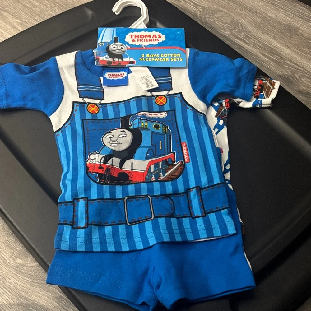 Thomas & Friends Blue Train Graphic Boys Sleep Set - Picture 1 of 4